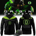 Unisex Black Oregon Ducks Origin of Speed Hoodie