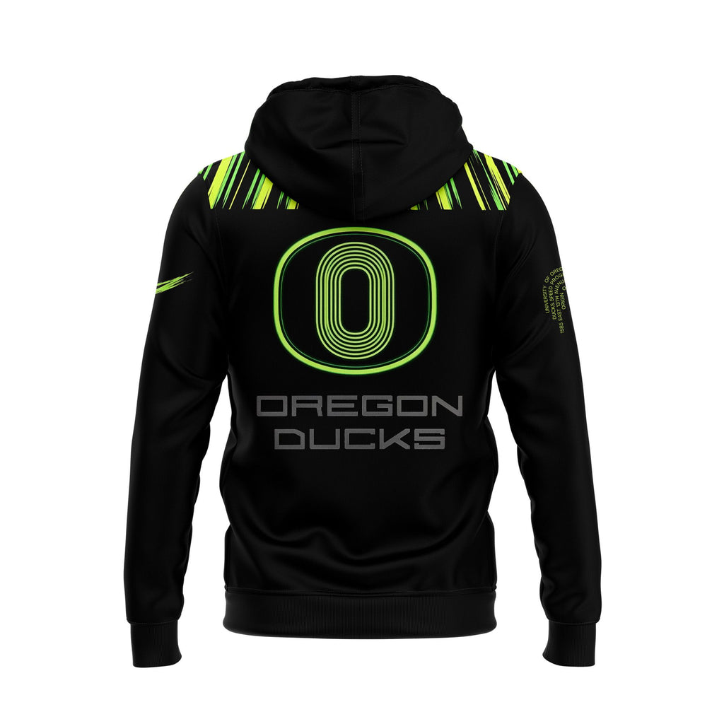 Unisex Black Oregon Ducks Origin of Speed Hoodie