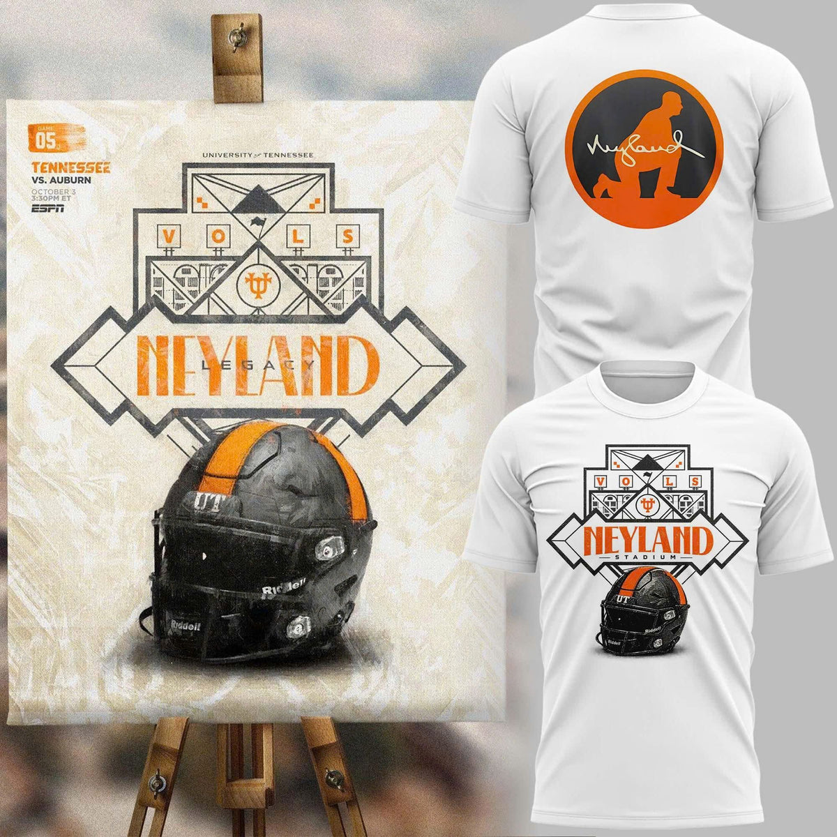 Neyland Legacy Tennessee Football T-Shirt