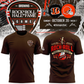 Limited Edition Cleveland Browns Rock & Roll Hall of Fame Game T-Shirt 2026