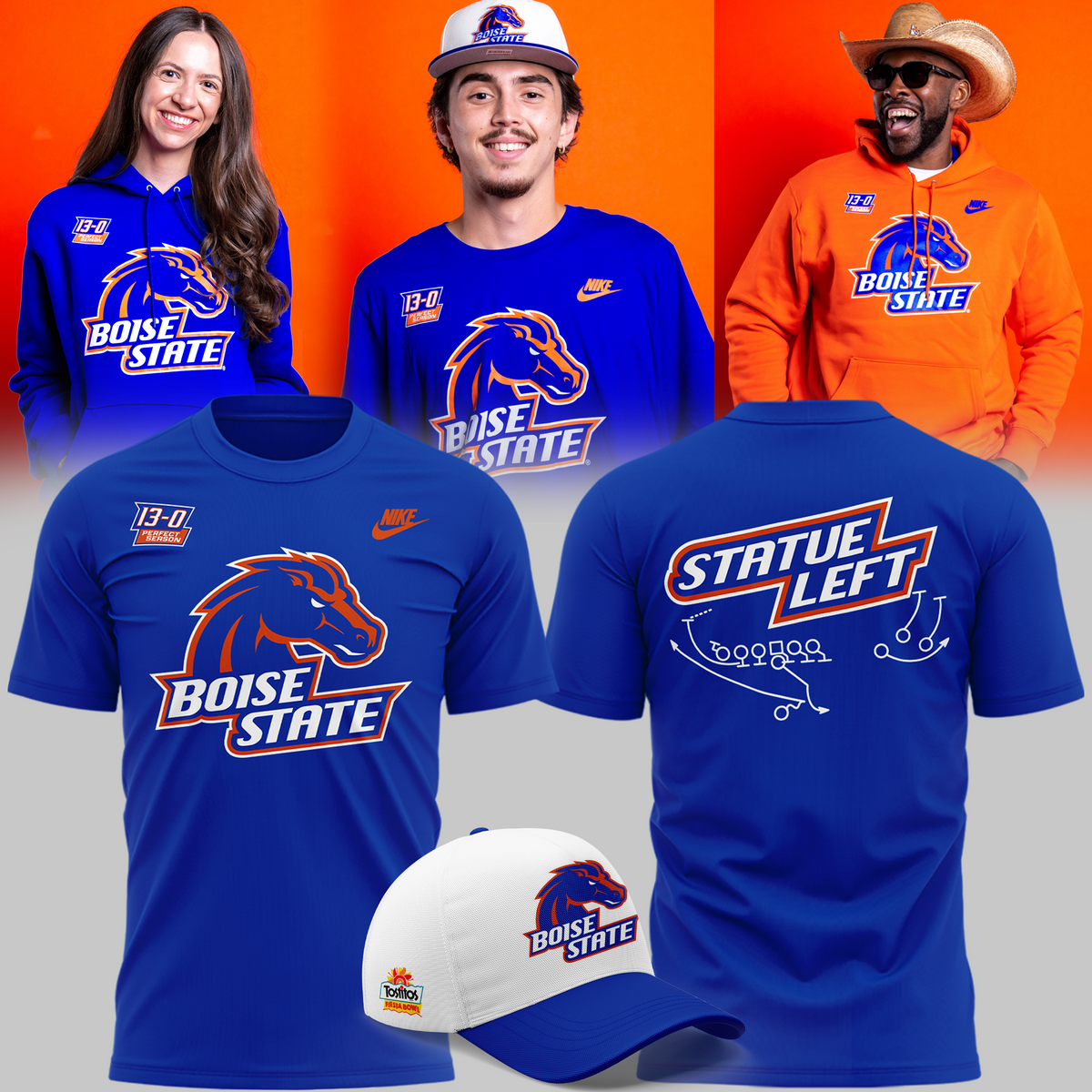 Boise State Broncos football 20th Anniversary Fiesta Bowl T-Shirt