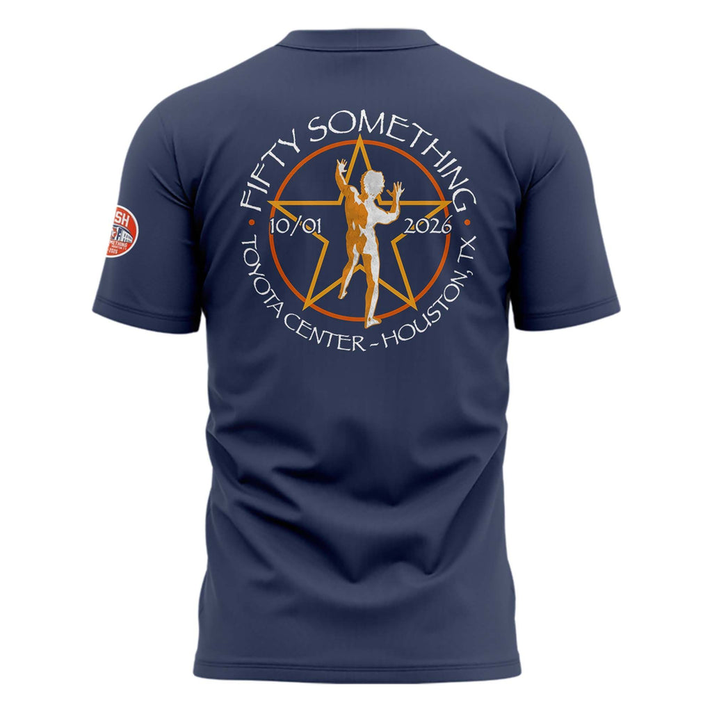 Rush – Fifty Something Tour 2026 Houston, October 1, 2026 T-Shirt