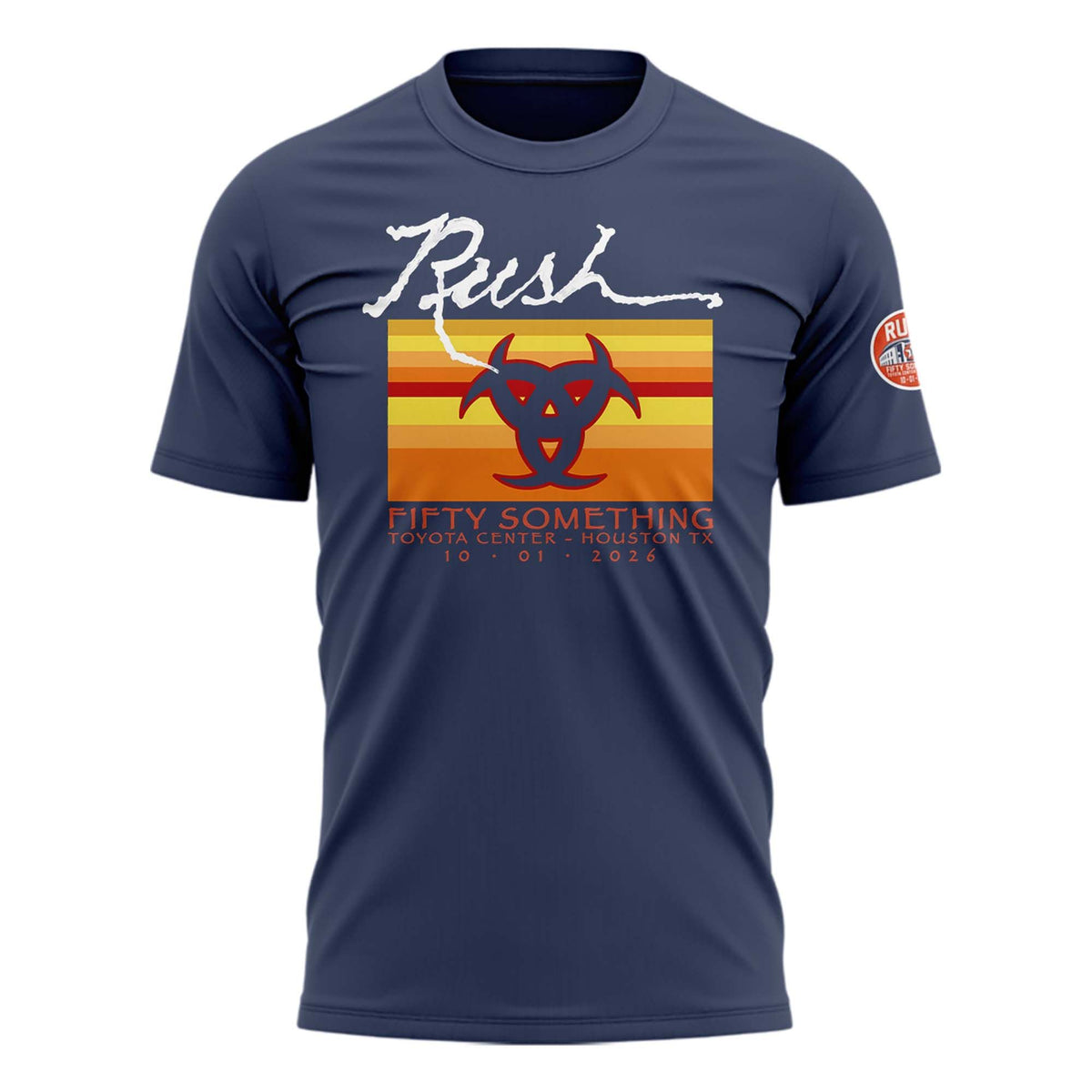 Rush – Fifty Something Tour 2026 Houston, October 1, 2026 T-Shirt 02