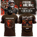 Men's Cleveland Browns Rock & Roll Hall of Fame Game 2026 Dawg Pound Hoodie – Brown