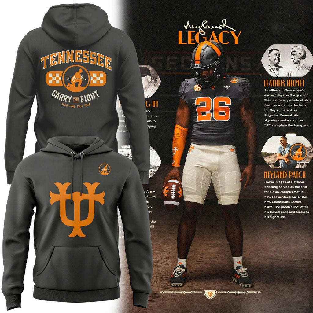 Tennessee Volunteers Neyland Legacy Smokey Grey Hoodie