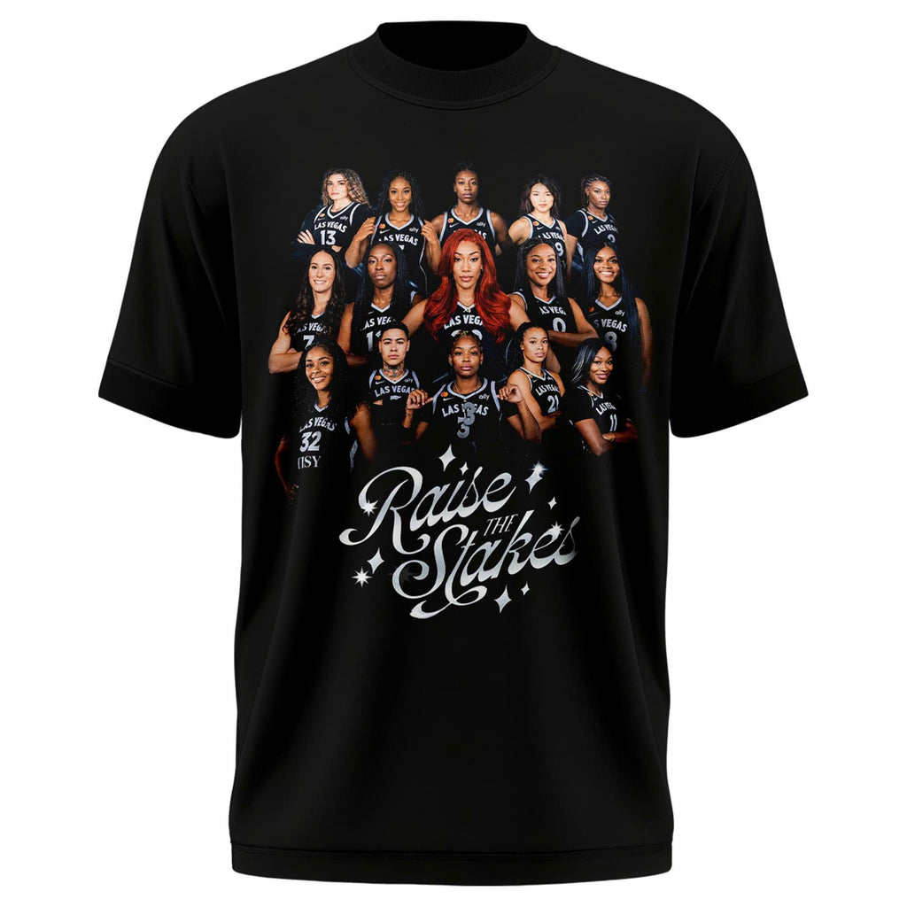 Special 2026 Las Vegas Aces "Raise The Stakes" Tee