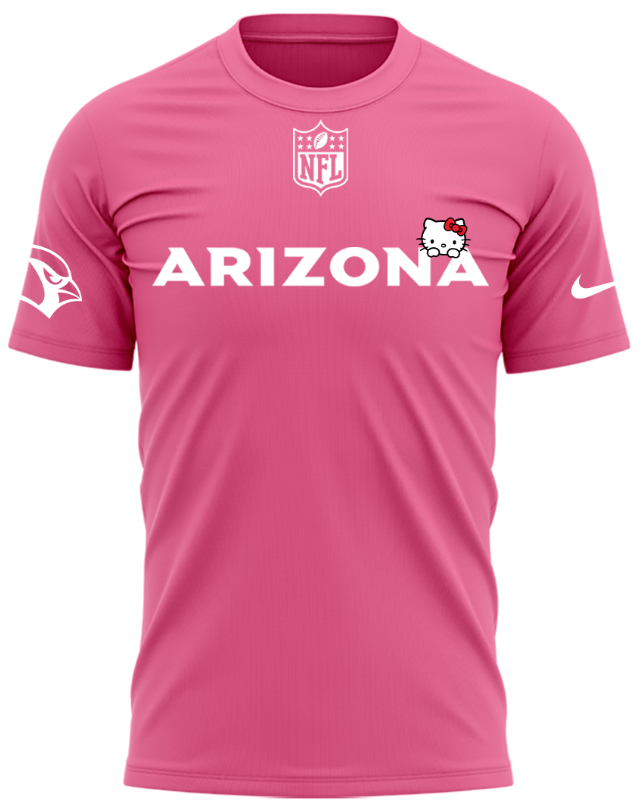 Arizona Cardinals Hello Kitty 2026 Limited Edition T-Shirt