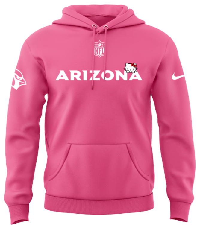 Arizona Cardinals Hello Kitty 2026 Limited Edition hoodie
