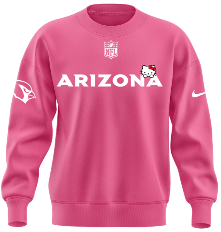 Arizona Cardinals Hello Kitty 2026 Limited Edition sweat