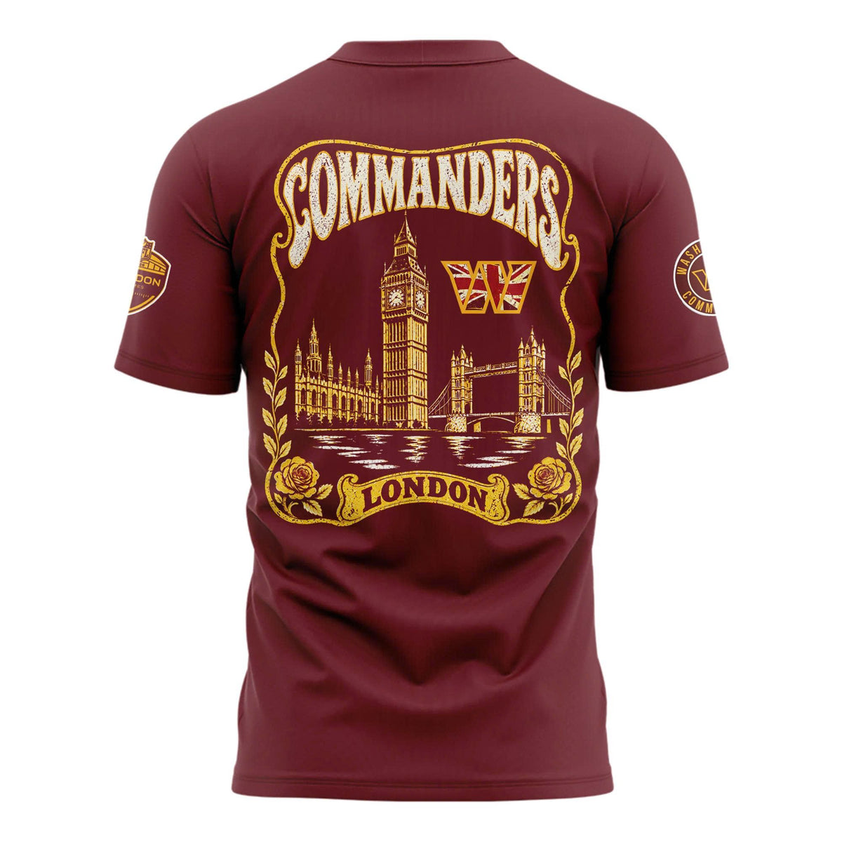 Washington Commanders 2026 NFL London Game T-shirt