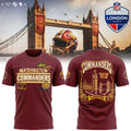 Washington Commanders 2026 NFL London Game T-shirt
