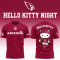 Arizona Cardinals Hello Kitty 2026 Limited Edition T-Shirt_003