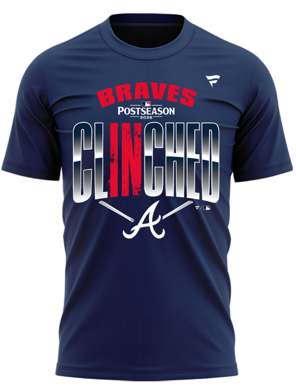 Atlanta Braves 2026 Postseason Clinched Limited Edition T-Shirt