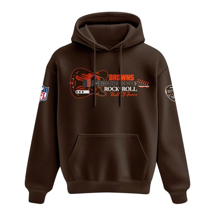 Men's Cleveland Browns Rock and Roll Hall of Fame Game Hoodie