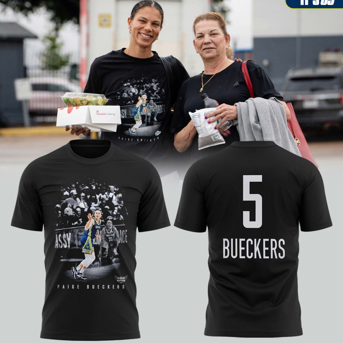 Special 2026 Paige Bueckers Dallas Wings T-Shirt