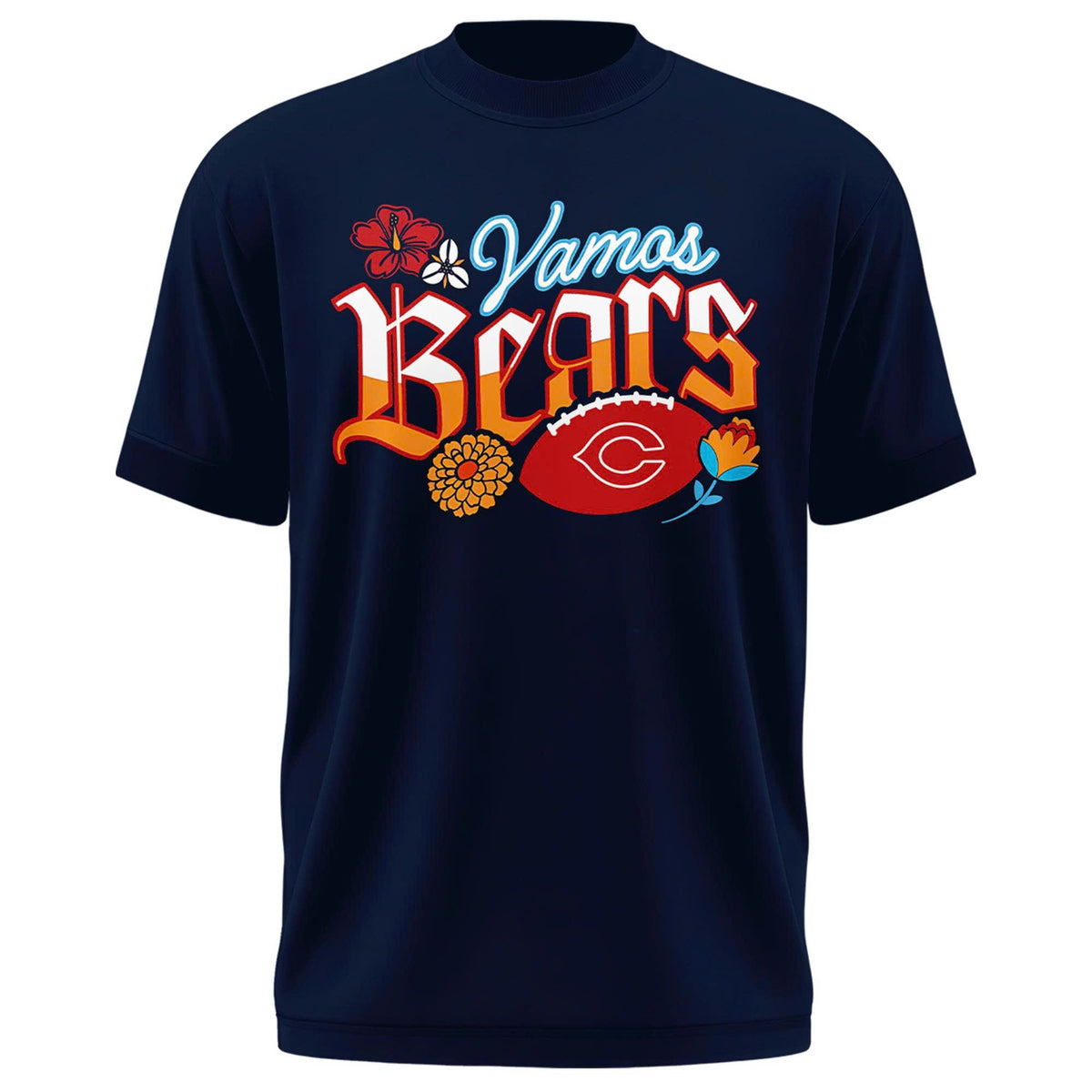 Chicago Bears 2026 Latino Heritage Month "Vamos Bears" T-Shirt