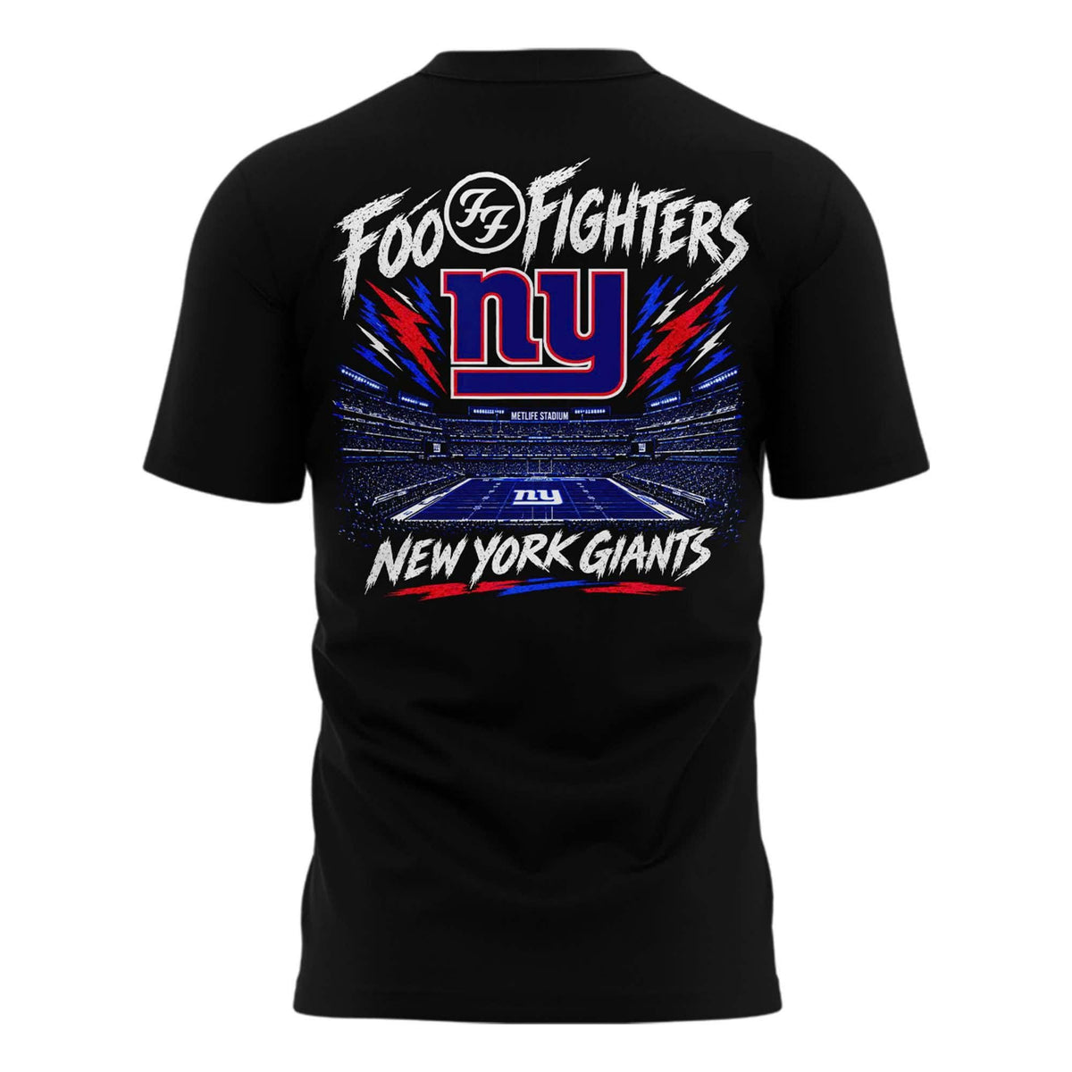 New York Giants x Foo Fighters T-Shirt
