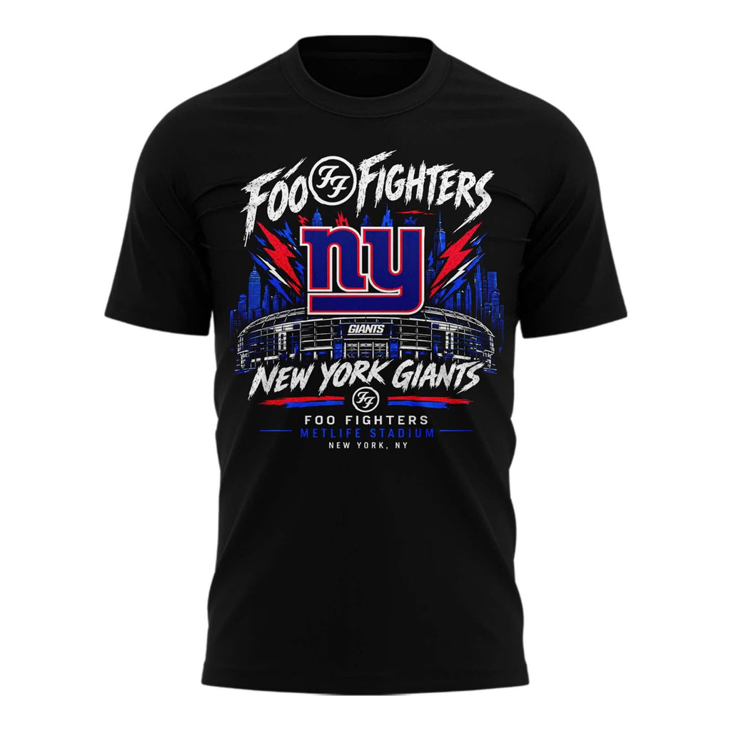 New York Giants x Foo Fighters T-Shirt