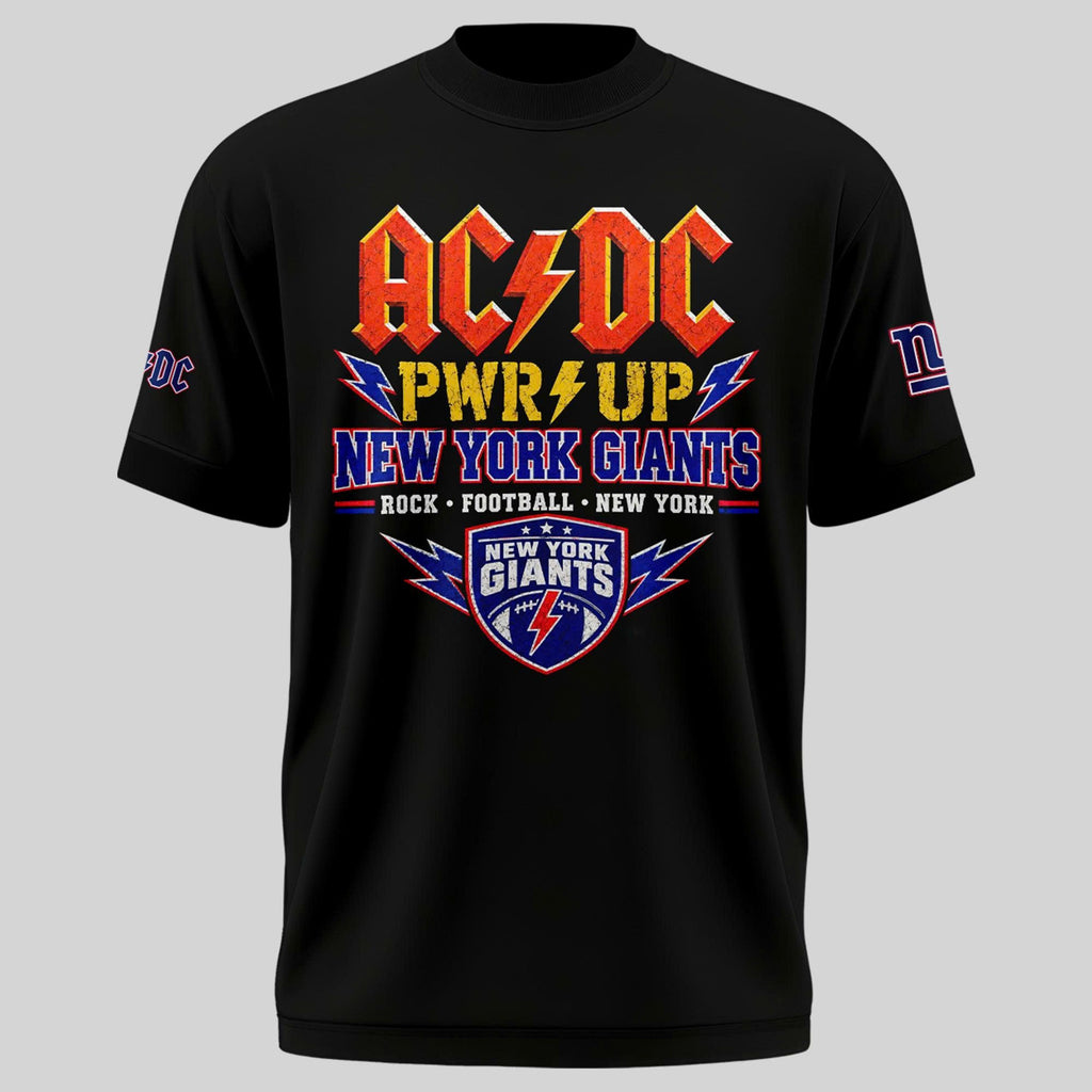 New York Giants x AC/DC T-Shirt
