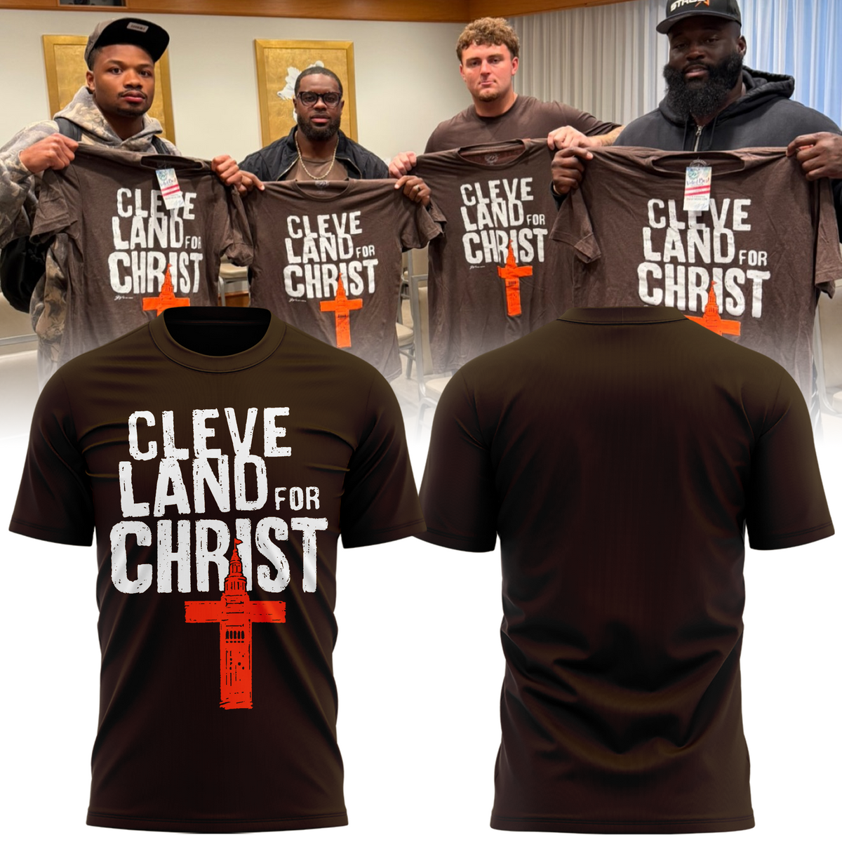 01.Cleveland For Christ T-shirt