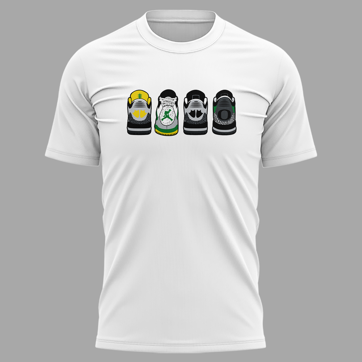 Limited Edition Oregon Ducks Sneakers T-Shirts 2026