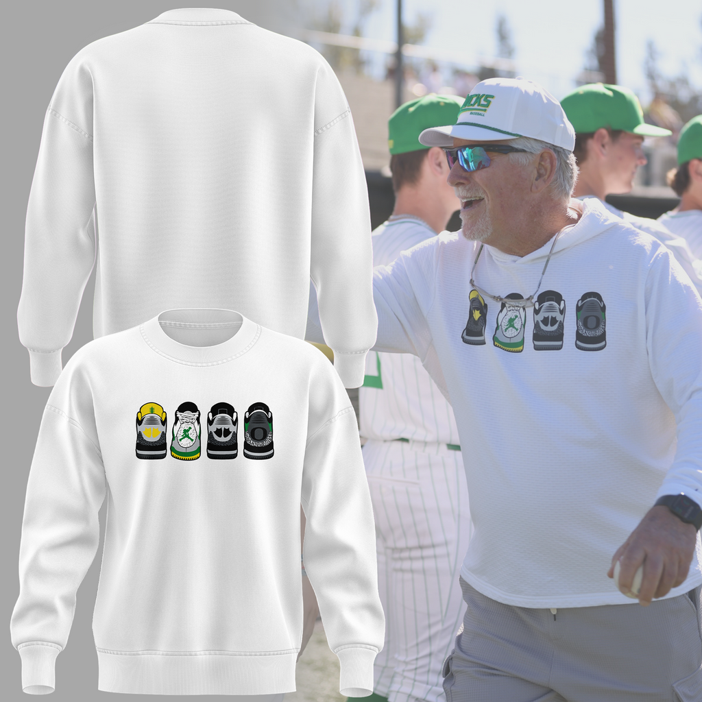 1.Limited Edition Oregon Ducks Sneakers Sweatshirt 2026
