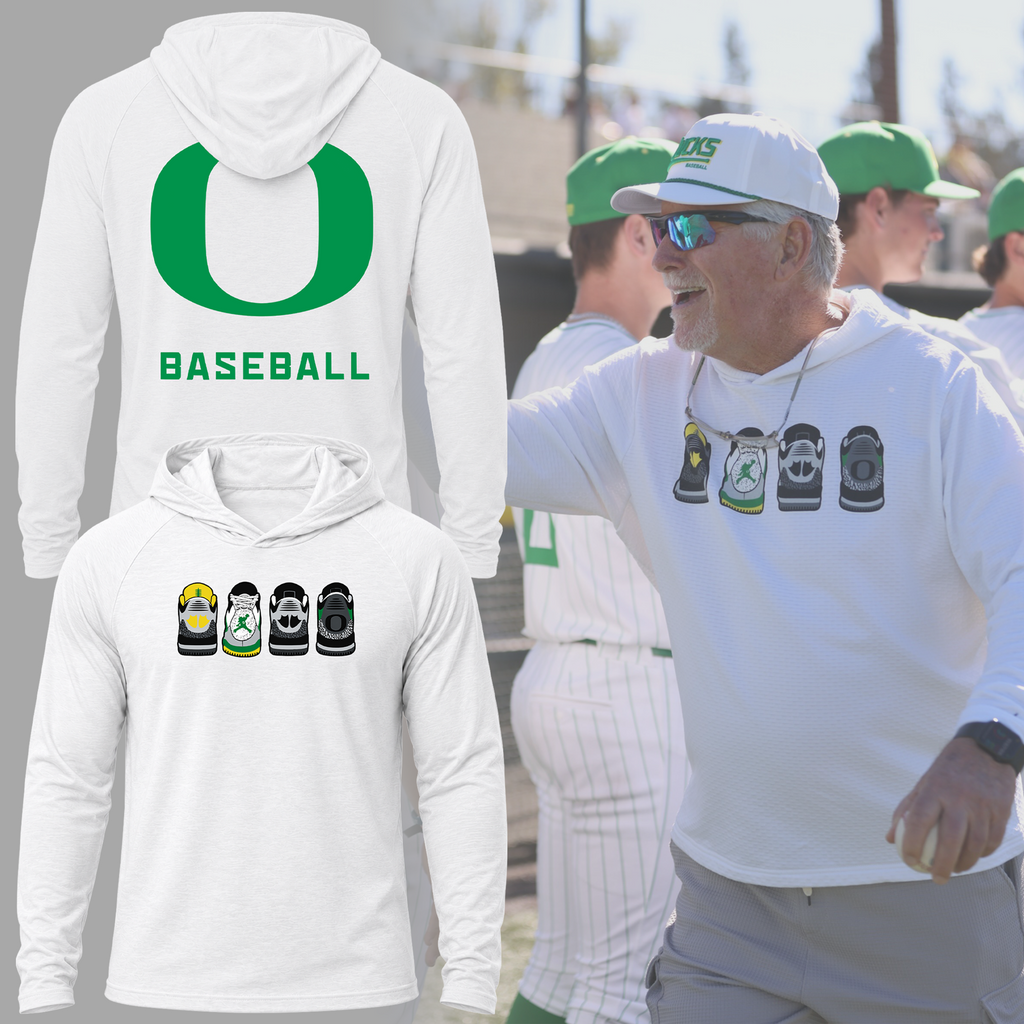 Limited Oregon Ducks Sneakers Hooded Long Sleeve Shirts 2026