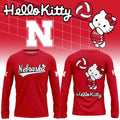 Limited Edition Long Tee Nebraska Volleyball x Hello Kitty