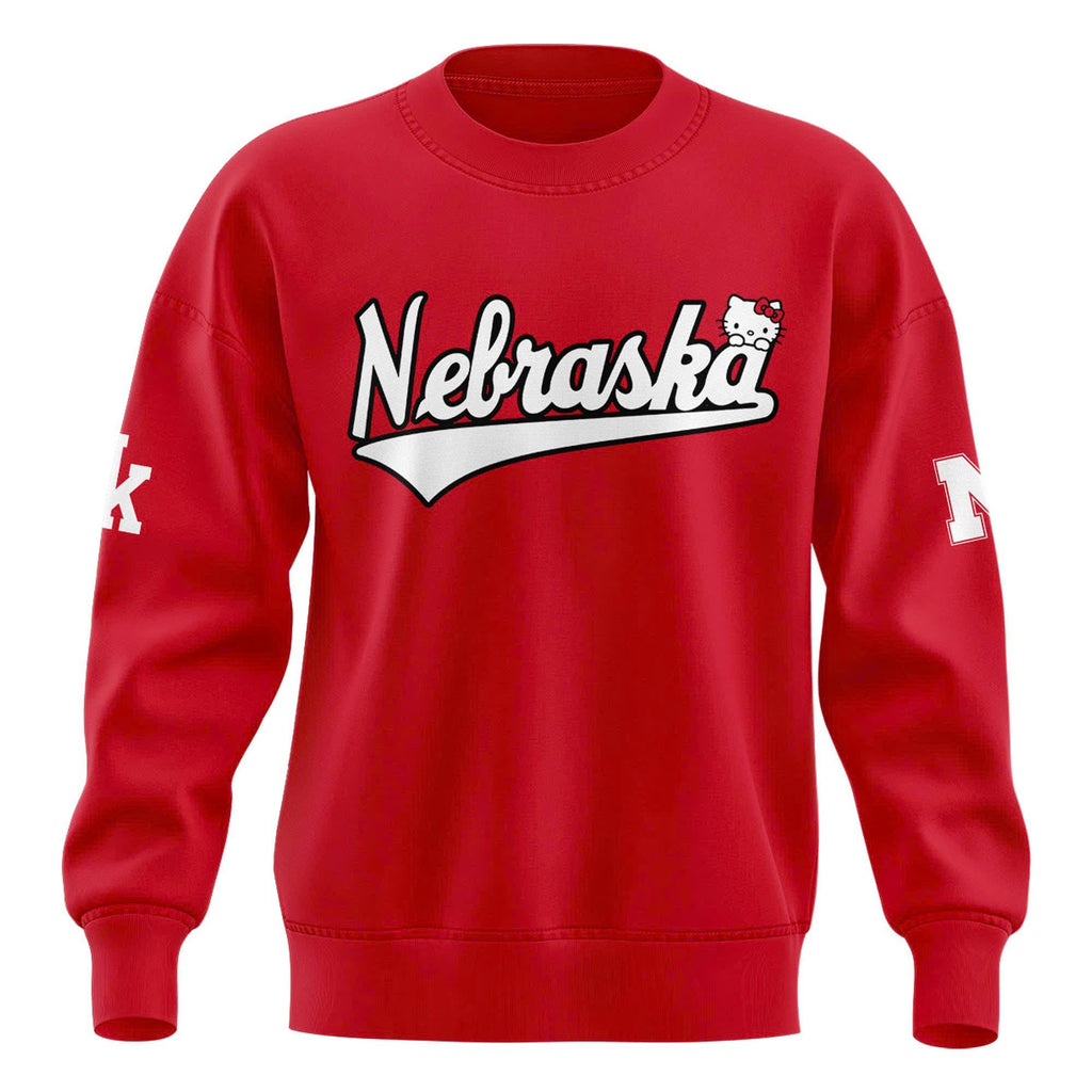 New Sweatshirt Nebraska Volleyball x Hello Kitty