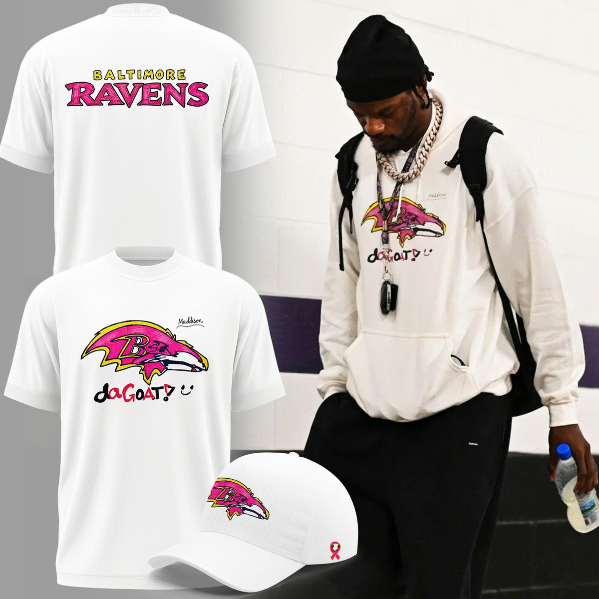 Baltimore Ravens 2026 Crucial Catch Young Heroes Fighting Cancer T-Shirt