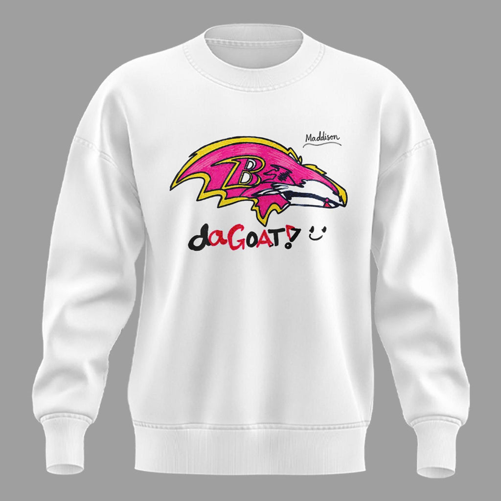 Baltimore Ravens 2026 Crucial Catch Young Heroes Fighting Cancer Sweatshirt
