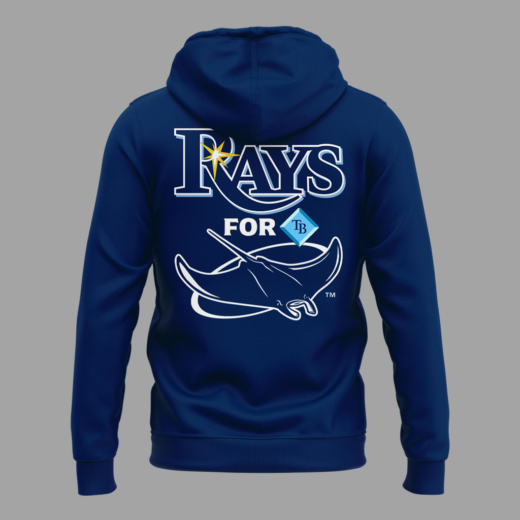 03. New Hoodie Tampa Bay Rays - No Time Like October - Rays Up 2026 Hoodie
