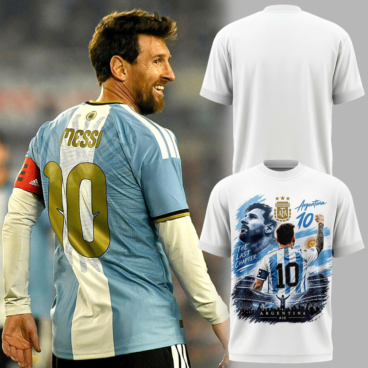 Lionel Messi The Last Chapter T-Shirt