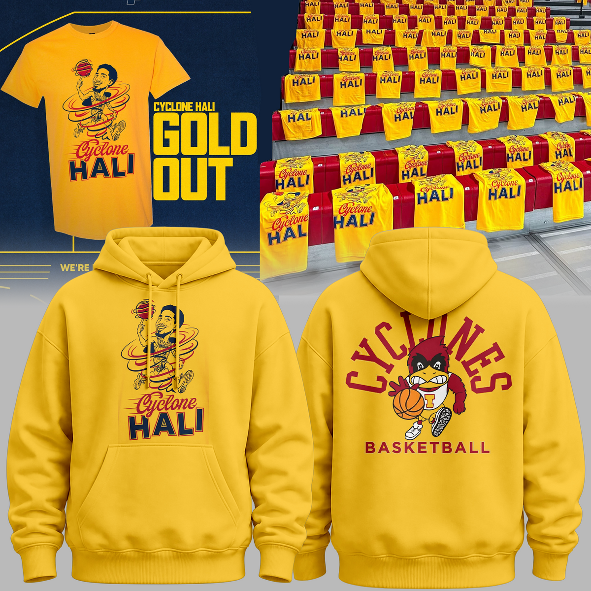 Limited Edition "Cyclone Hali Gold Out" 2026 Hoodie