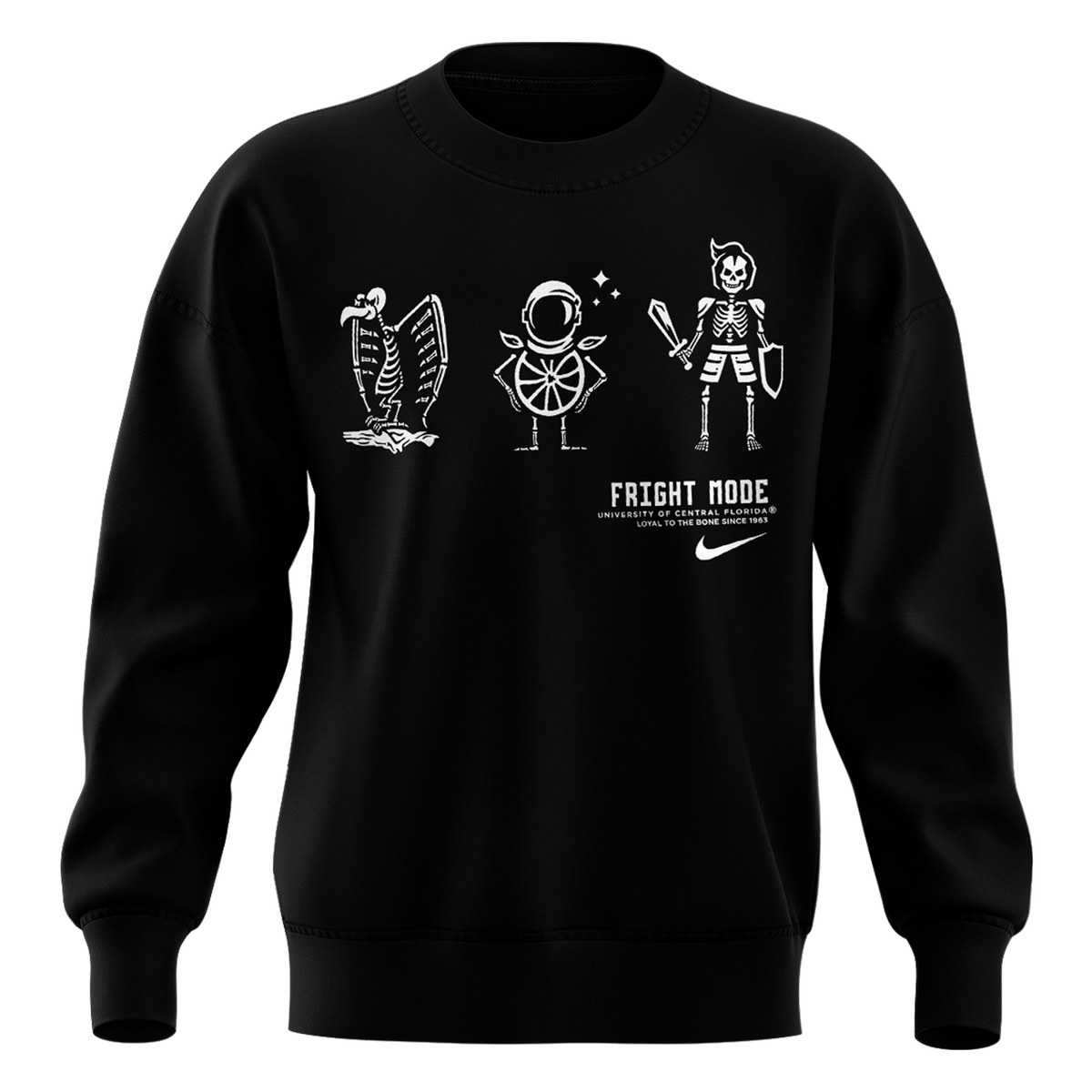Limited Edition UCF Knights Fright Mode Legend Black Sweat