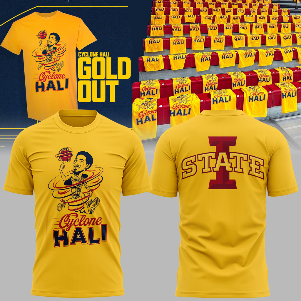 02.Limited Edition "Cyclone Hali Gold Out" 2026 T-shirt