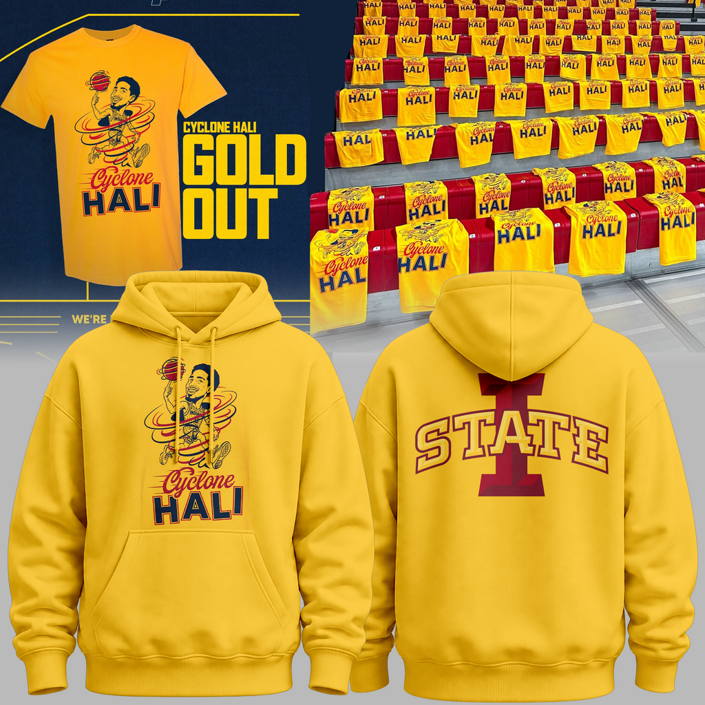 02.Limited Edition "Cyclone Hali Gold Out" 2026 Hoodie