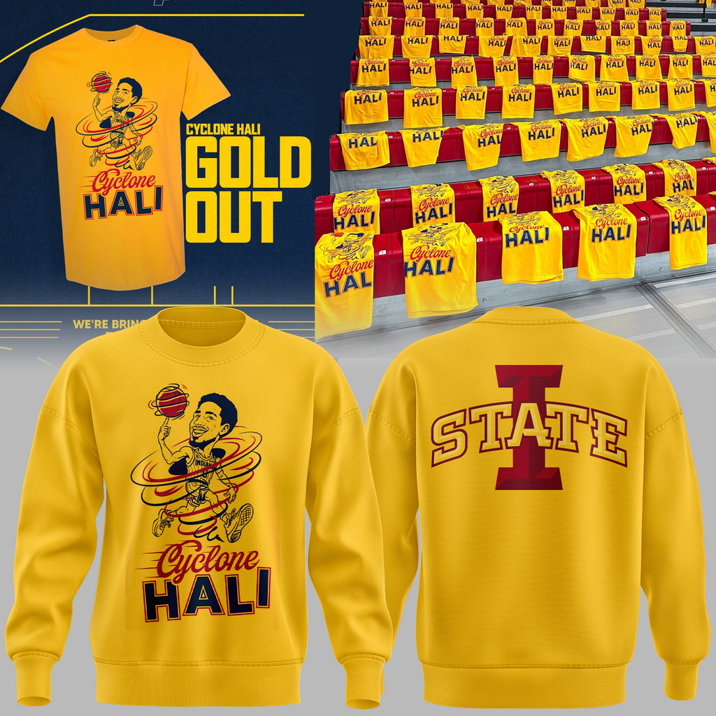 02.Limited Edition "Cyclone Hali Gold Out" 2026 SWEATSHIRT