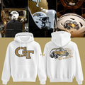 Unisex White Georgia Tech Football 2026 Reck Day hoodie
