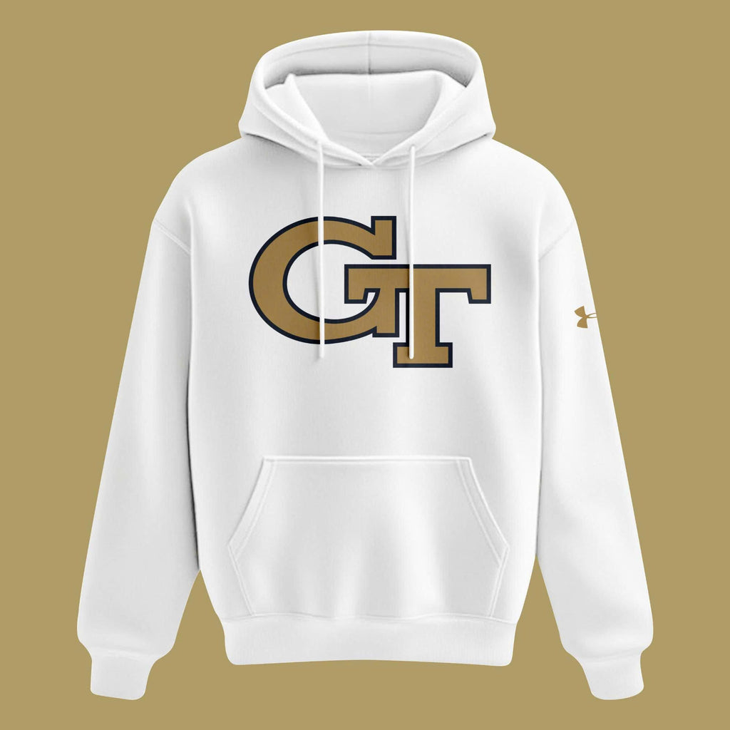 Unisex White Georgia Tech Football 2026 Reck Day hoodie