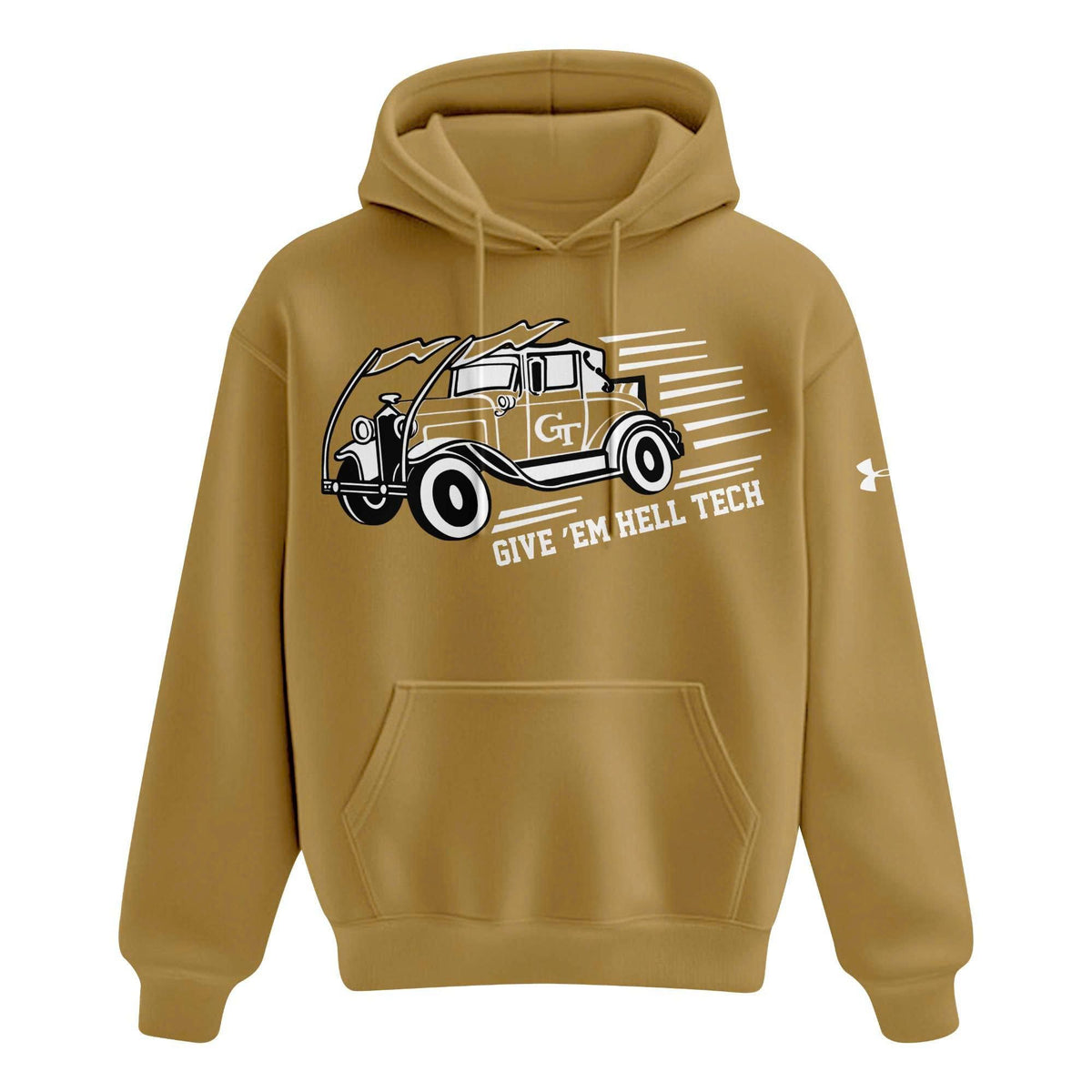 Unisex Yellow Georgia Tech Football 2026 Reck Day Special hoodie