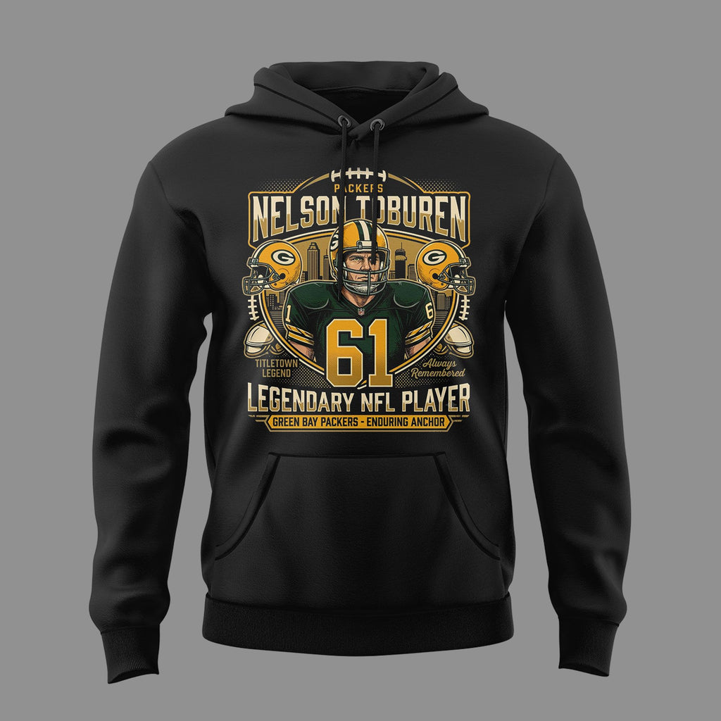 03. Special Nelson Toburen Green Bay Packers - Thank You For Memories Hoodie