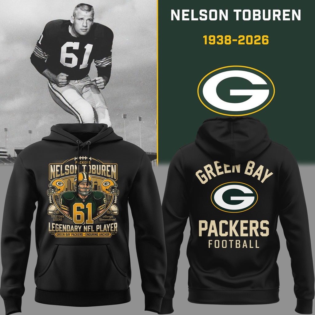 03. Special Nelson Toburen Green Bay Packers - Thank You For Memories Hoodie