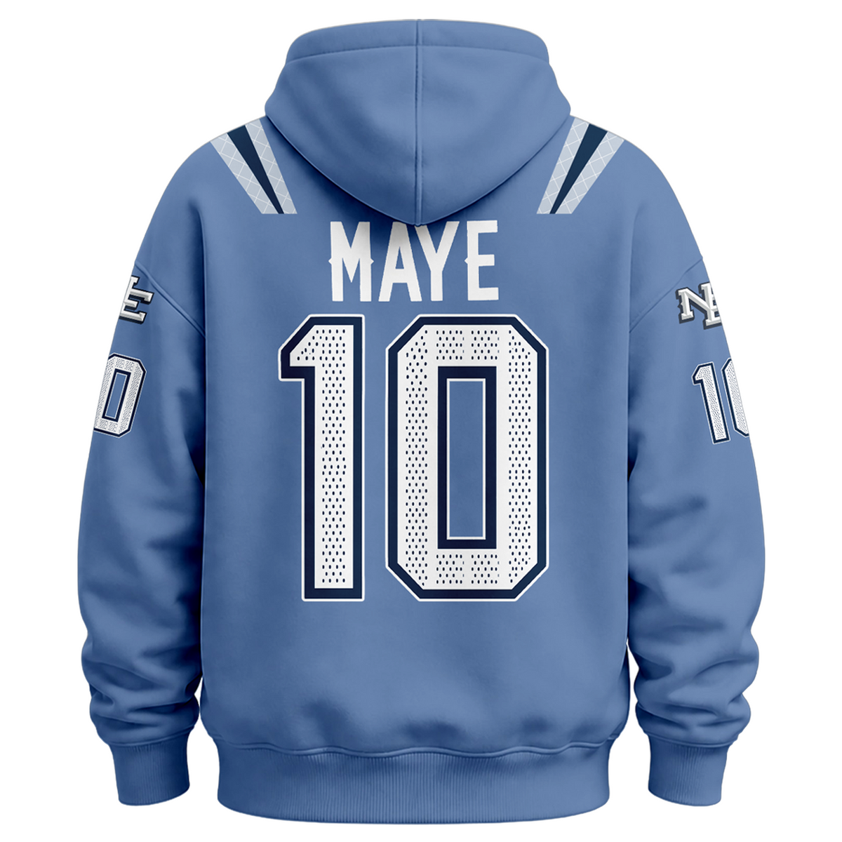 Limited Edition Drake Maye 10 Hoodie-signature