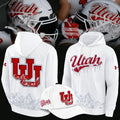 Exclusive Hoodie Ice Cold "𝐖𝐇𝐈𝐓𝐄 𝐎𝐔𝐓" Utah Utes football