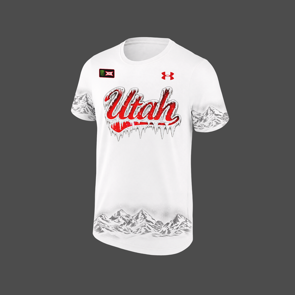 Exclusive T-Shirt Ice Cold "𝐖𝐇𝐈𝐓𝐄 𝐎𝐔𝐓" Utah Utes football