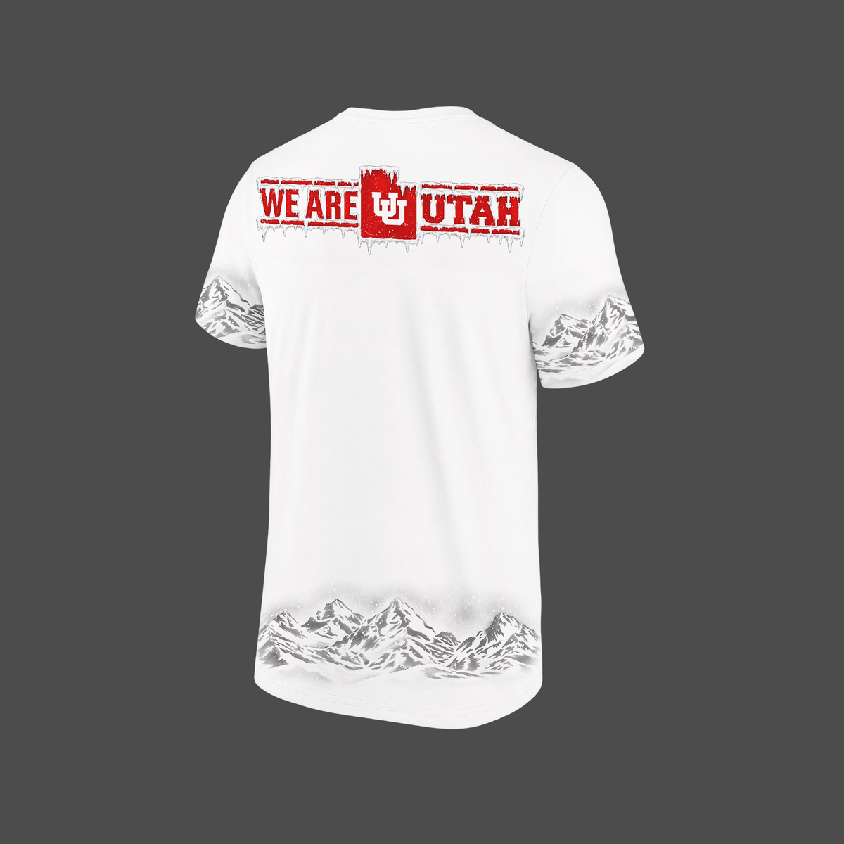 Exclusive T-Shirt Ice Cold "𝐖𝐇𝐈𝐓𝐄 𝐎𝐔𝐓" Utah Utes football