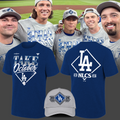 Los Angeles Dodgers 2026 MLB Division Series Champions Distressed Locker Room Take October T-Shirt
