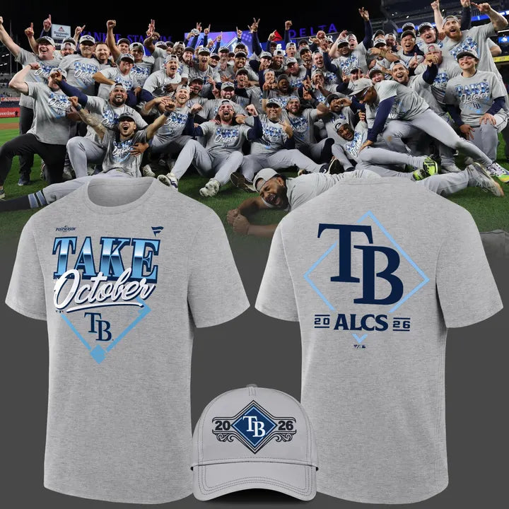 Limited Edition Tampa Bay Rays 2026 MLB Division Series Champions Distressed Locker Room Take October T-shirt