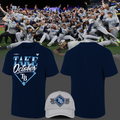 1.Tampa Bay Rays 2026 MLB Division Series Champions Distressed Locker Room Take October T-Shirt